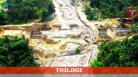 Dam Baja Bertembok Ganda Di Hulu Sungai Salua