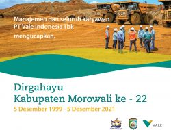 HUT Morowali ke 22 PT Vale Indonesia