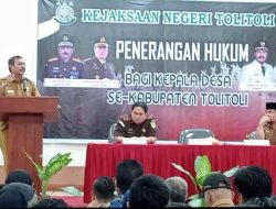 Jaksa Beri Penerangan Hukum Bagi Kades di Tolitoli
