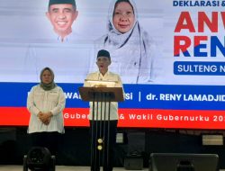 Pasangan BERANI Disambut Adat Kulawi