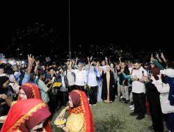 Kampanye Anwar Hafid di Huntap Pombeve Sigi