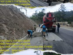 Fokus Penanganan Lereng Bawah Kebun Kopi