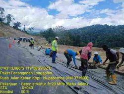 Penanganan Longsoran Kebun Kopi