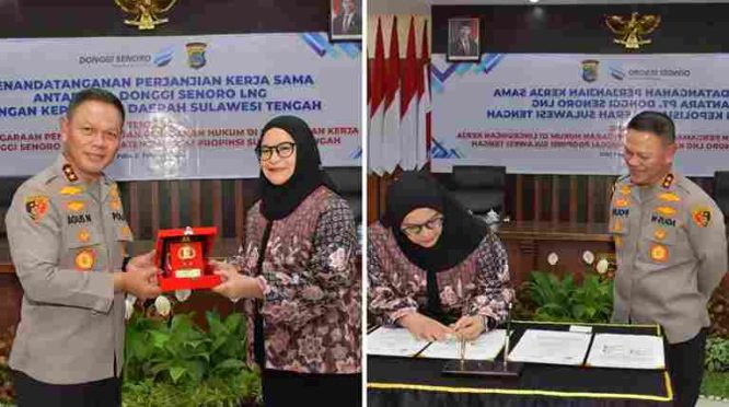 Polda Sulteng dan PT Donggi Senoro LNG