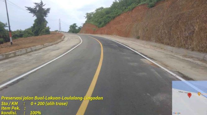 Jalan Nasional di Buol