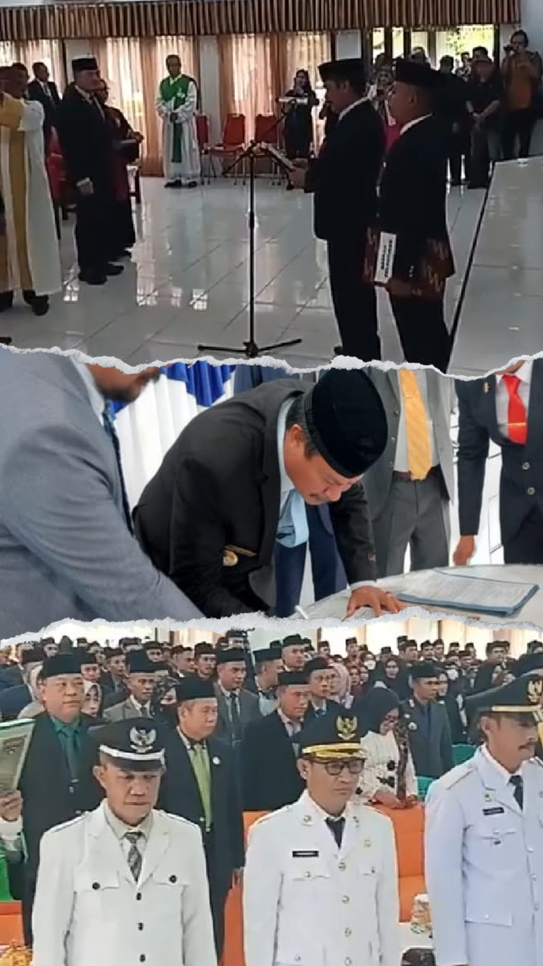 Pengukuhan Pejabat Pemda Tolitoli 