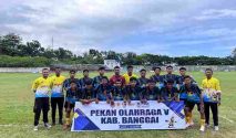 Final Sepak Bola PORKAB Banggai