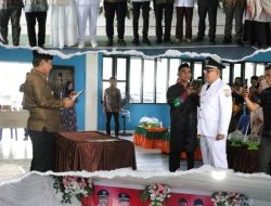 Pelantikan Pj Kades Tinigi