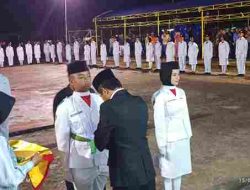 pengukuhan paskibraka Batui