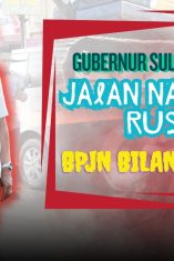 Jalan Rusak Poros Morowali Utara