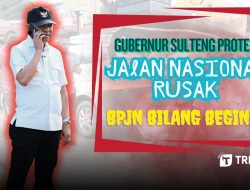 Jalan Rusak Poros Morowali Utara