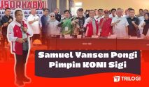 Samuel Yansen Pongi Pimpin KONI Sigi