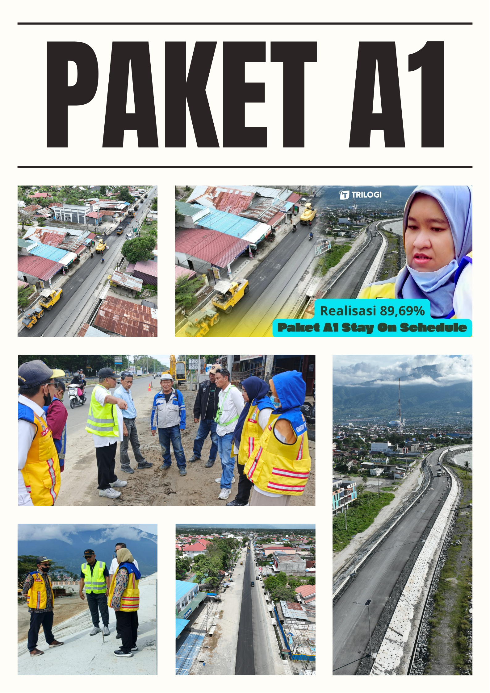 progres terbaru paket IRSL A1 Kota Palu