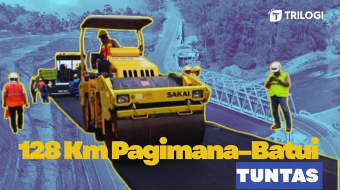 128 Km Jalan Nasional Pagimana–Batui
