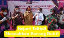 Pemusnahan Barang Bukti Tolitoli