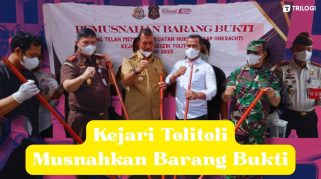 Pemusnahan Barang Bukti Tolitoli