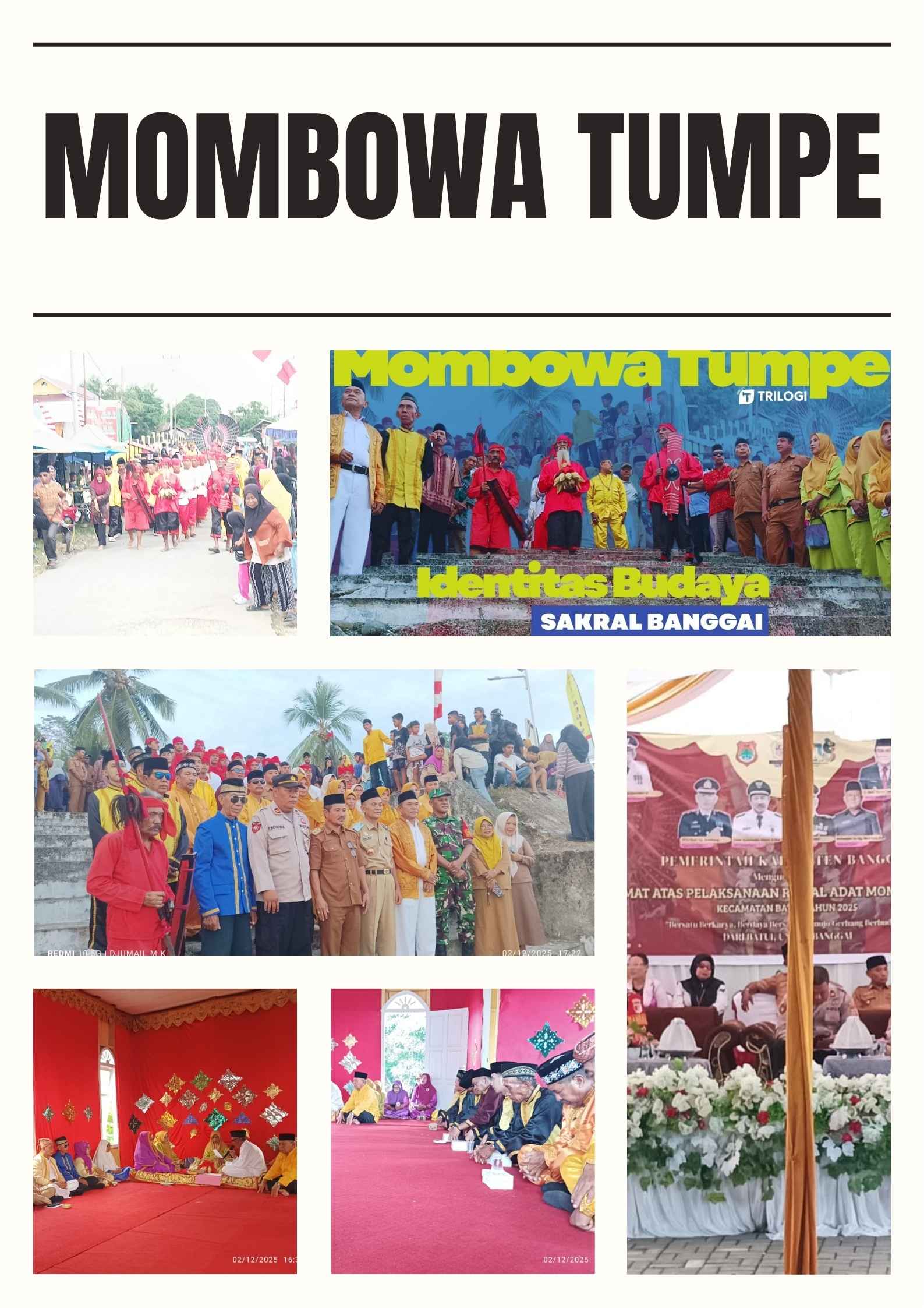 Tradisi Tumpe Banggai