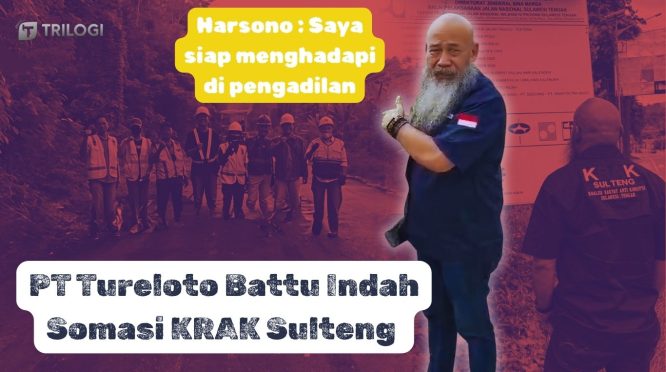 Somasi LSM KRAK Sulteng