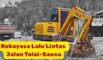 Buka Tutup Jalan Tolai Sausu