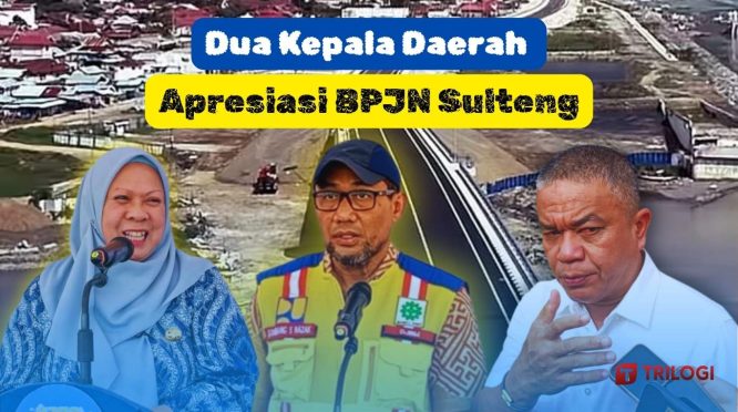 Peresmian Jembatan Palu 4 dan Elevated Road
