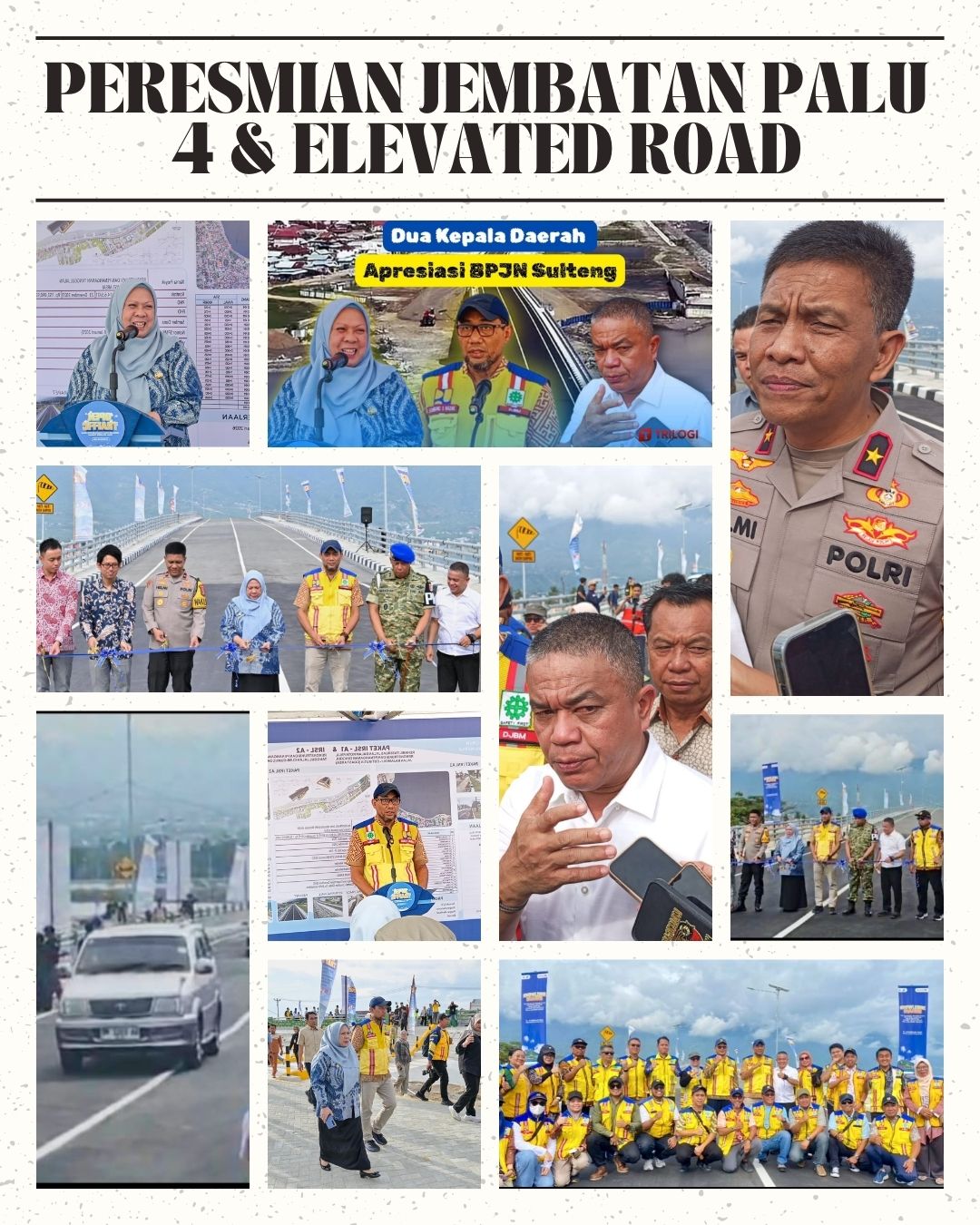 Jembatan Palu IV resmi dibuka