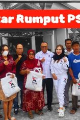 pembagian sembako PSI Sulteng