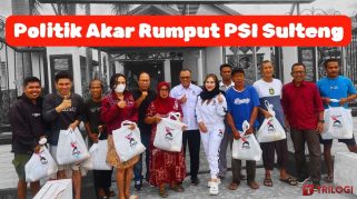 pembagian sembako PSI Sulteng