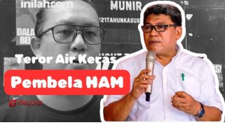 Andrie Yunus di Serang Air Keras