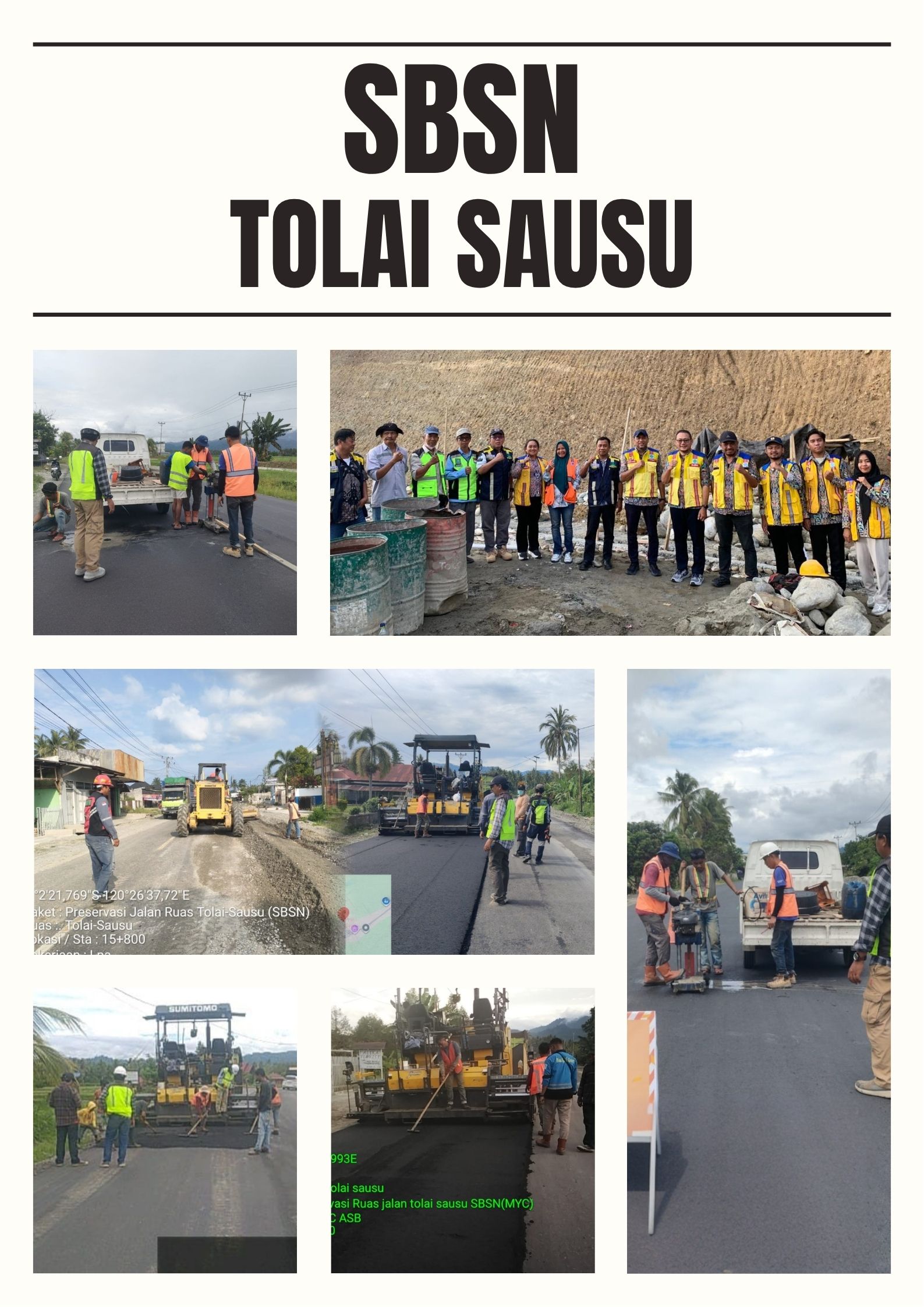 pilot project Tolai Sausu terbaru