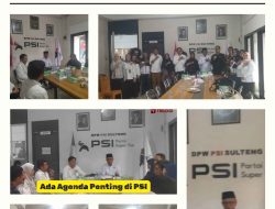 KPU dan Bawaslu Kunjungi PSI Sulteng