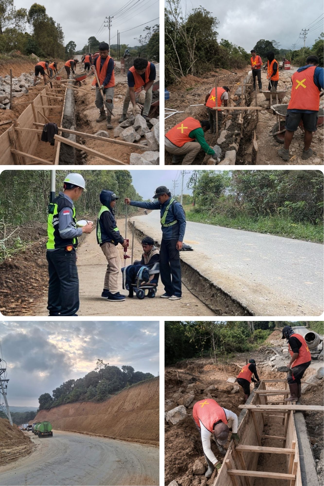 Perbaikan Jalan Tentena Taripa