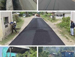 Progres Jalan Nasional Pagimana