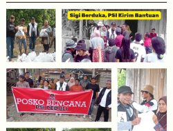 PSI Sulteng Kirim Bantuan Gempa Sigi