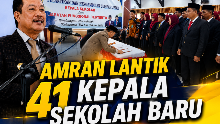 Pelantikan Kepala Sekolah
