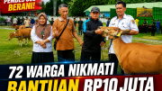 Bantuan Rp10 Juta per KK Desa Uso
