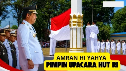 Bupati Tolitoli Pimpin Upacara HUT RI ke-81, Tekankan Semangat Nasionalisme