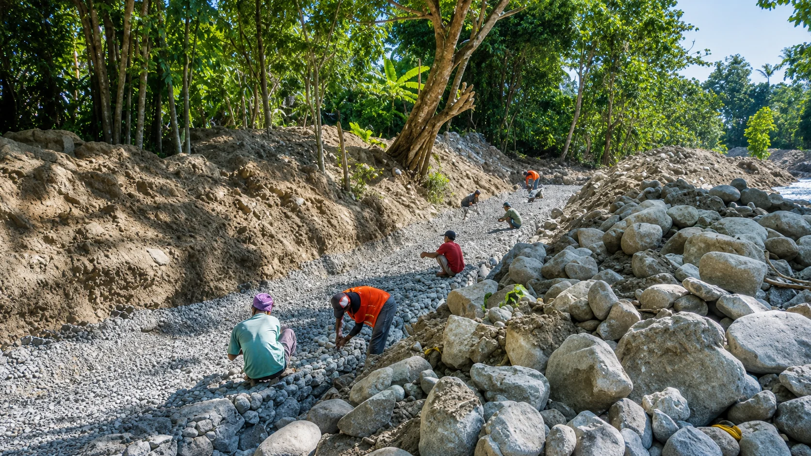 normalisasi Sungai Kamarora