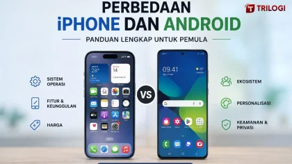 perbedaan iPhone dan Android