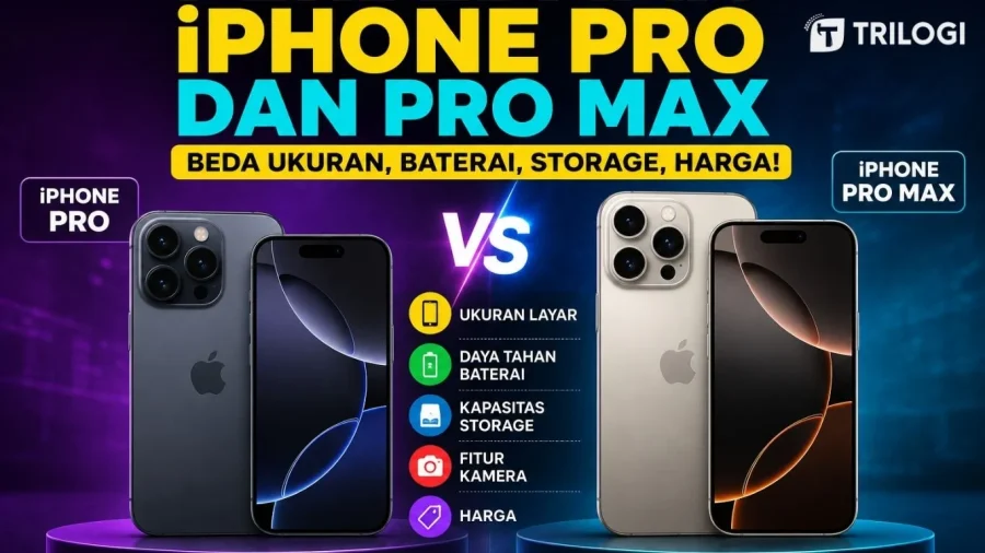 Perbedaan iPhone Pro dan Pro Max