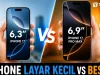 iPhone layar kecil vs besar