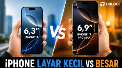 iPhone layar kecil vs besar