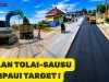 Progres Preservasi Jalan Tolai-Sausu