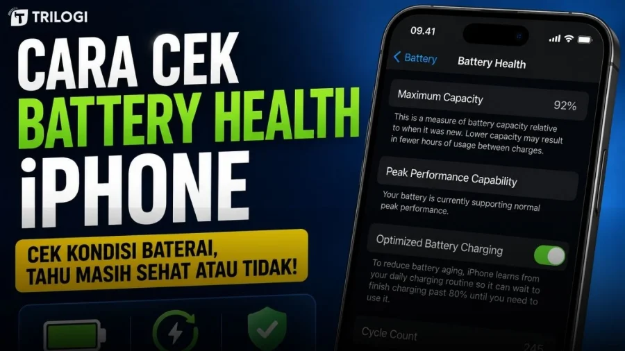 Cara Cek Battery Health iPhone