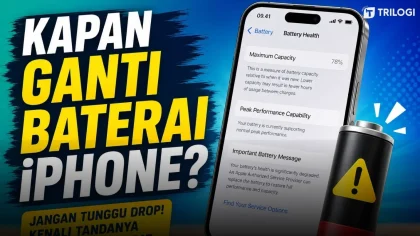 Kapan Ganti Baterai iPhone