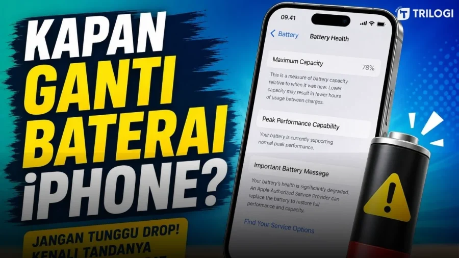 Kapan Ganti Baterai iPhone