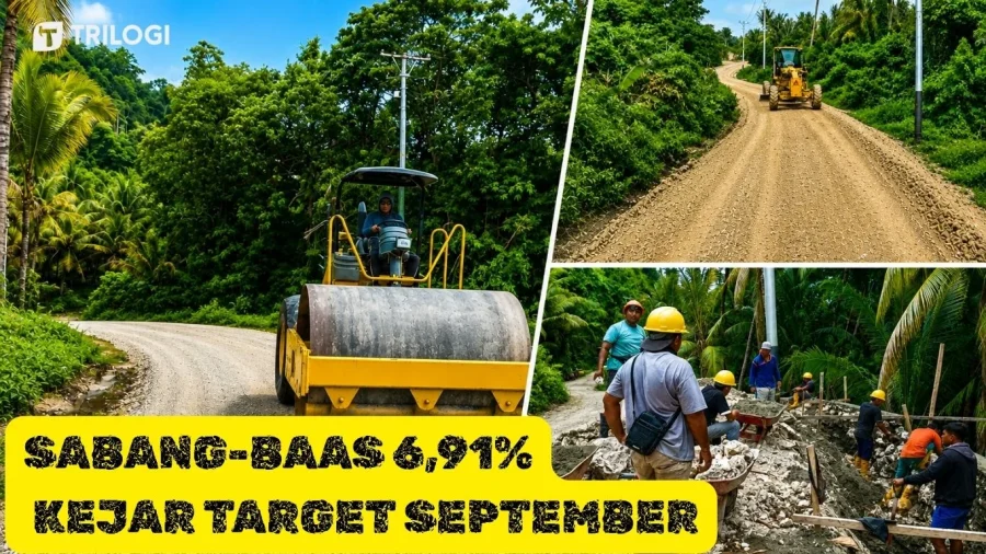 Progres Jalan Sabang-Baas