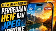 Perbedaan HEIF dan JPEG iPhone