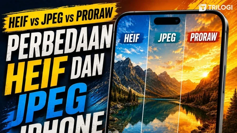 Perbedaan HEIF dan JPEG iPhone