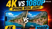 Perbedaan 4K dan 1080p iPhone