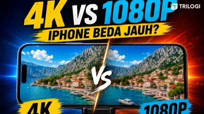 Perbedaan 4K dan 1080p iPhone